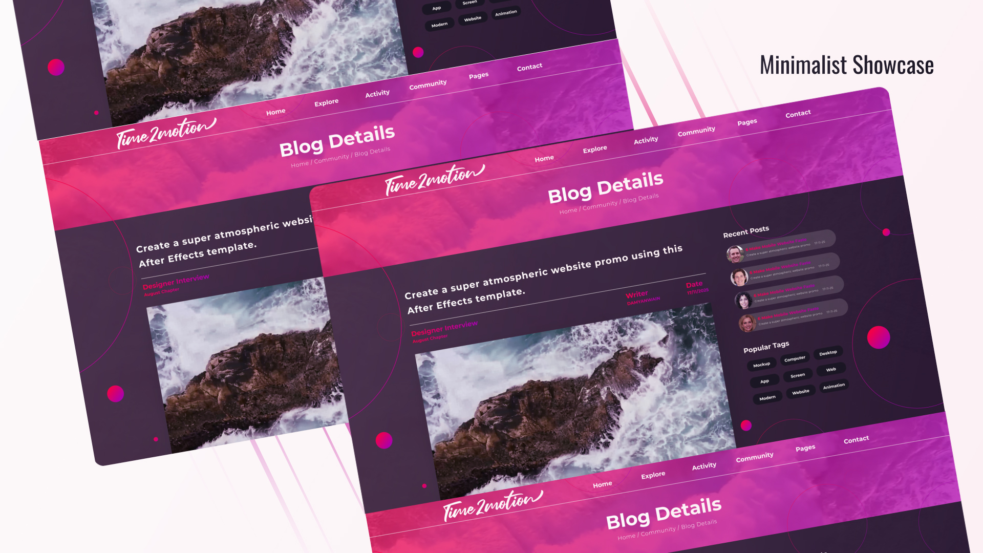 Screen Mockup Presentation