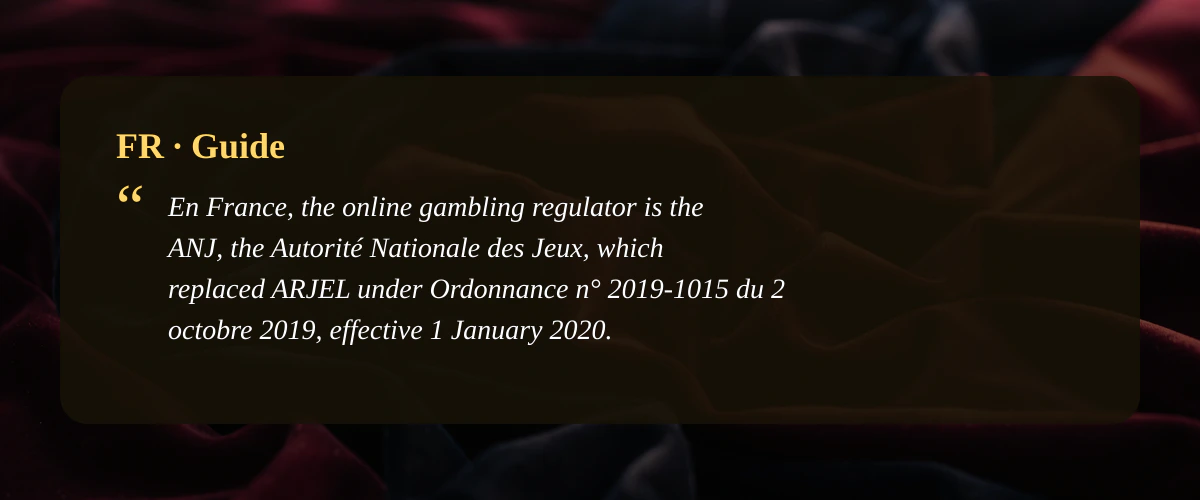 Bonus sans dépôt et cadre français — Guide