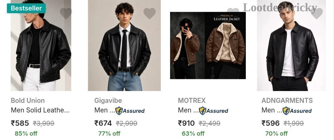 Men Premium Leather | Lowest Price Deal