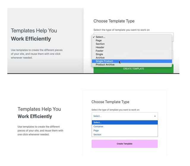 Elementor-templates-issue