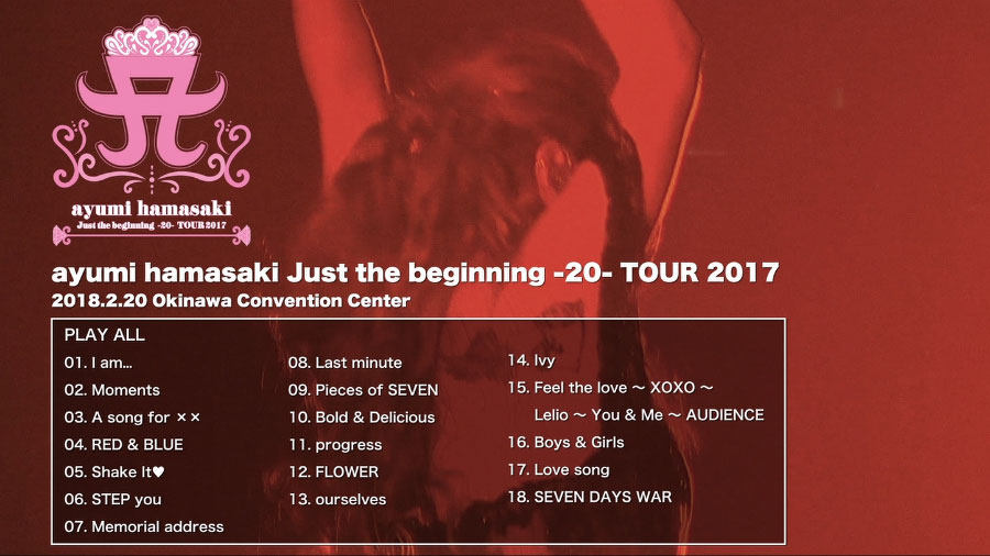 浜崎あゆみ TROUBLE デビュー20周年 TOUR 2017 完全収録ライブ J-POPアーティスト ライブブルーレイ限定盤 Blu-ray