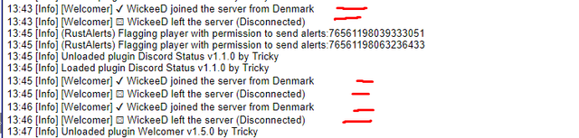 From the Console log..