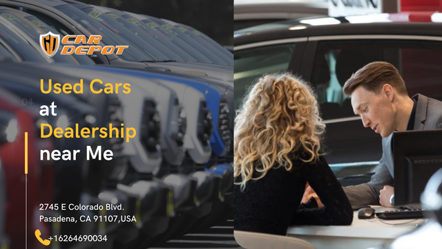 Car Depot has a large selection of used vehicles for sale in Pasadena, CA.