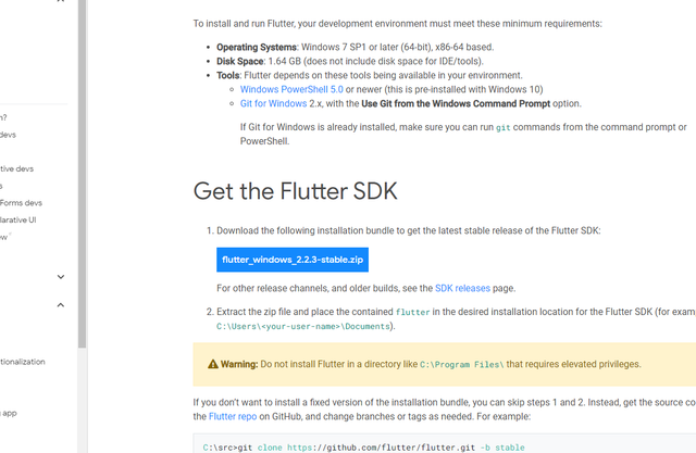 flutter