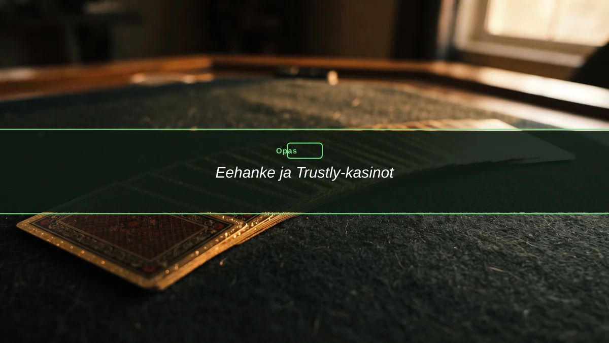 Eehanke ja Trustly-kasinot