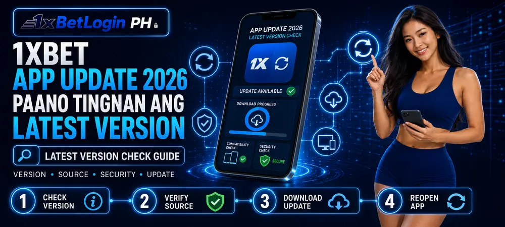 1xBet App Update 2026 — Paano Tingnan ang Latest Version