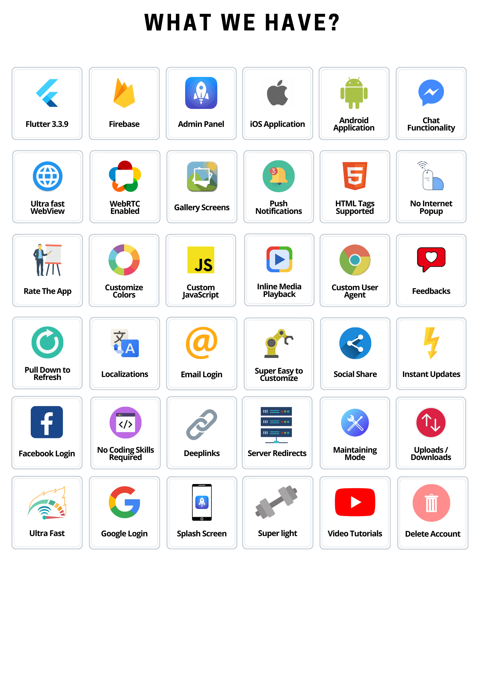 Rocket BeApp MINI - Flutter Web Converter