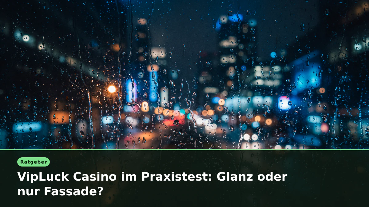 VipLuck Casino im Praxistest: Glanz oder nur Fassade?