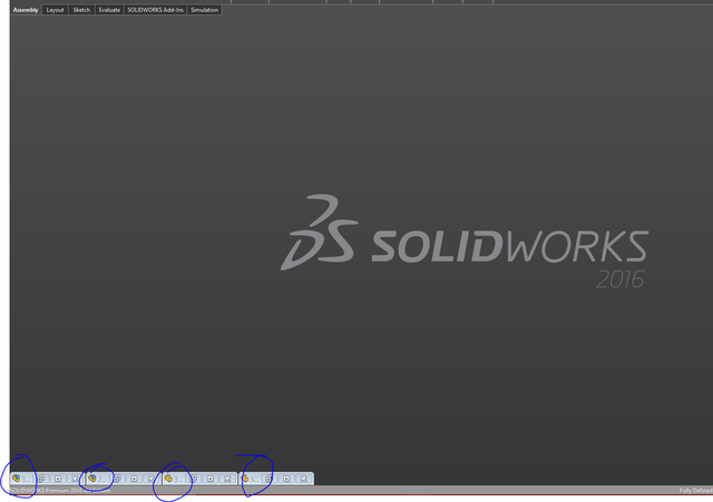 Solidworks windows
