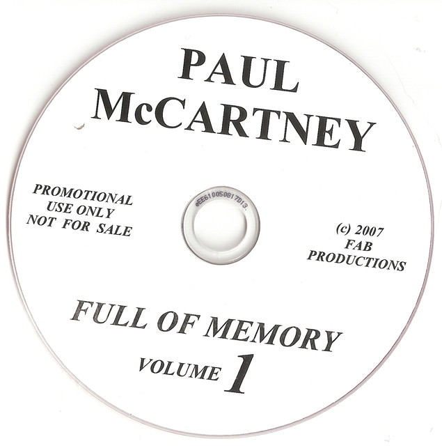 Full Of Memory Volume 1 Disc