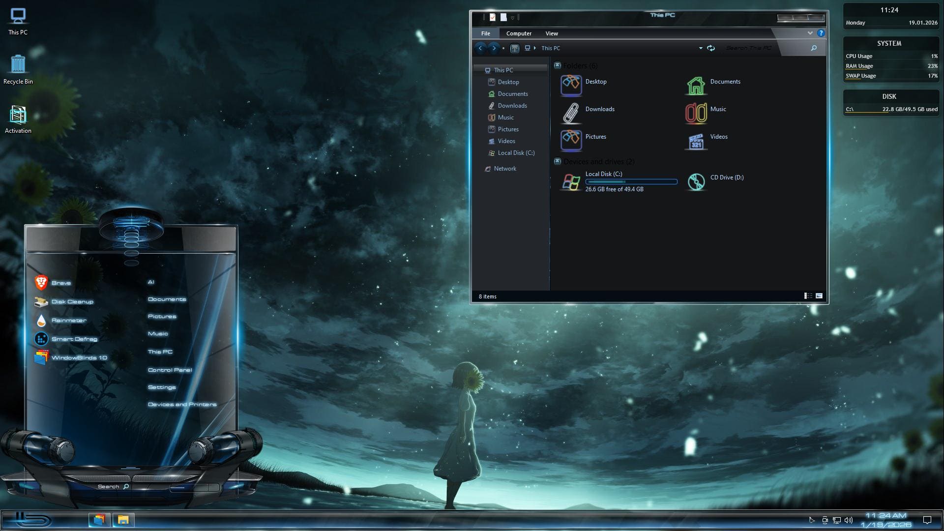 Anime Dreams - Windows 10 Enterprise LTSC IoT 21H2 Lite 14 s4