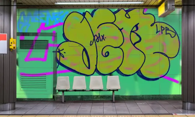 Graffiti artwork by JERR