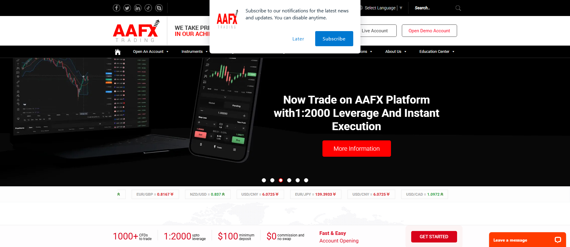 Stored capture of aafxtrading.com