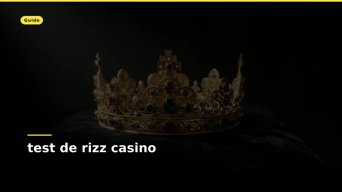 test de rizz casino