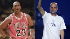 Michael Jordan and Celebrities Honor Pep Guardiola at Farewell Event