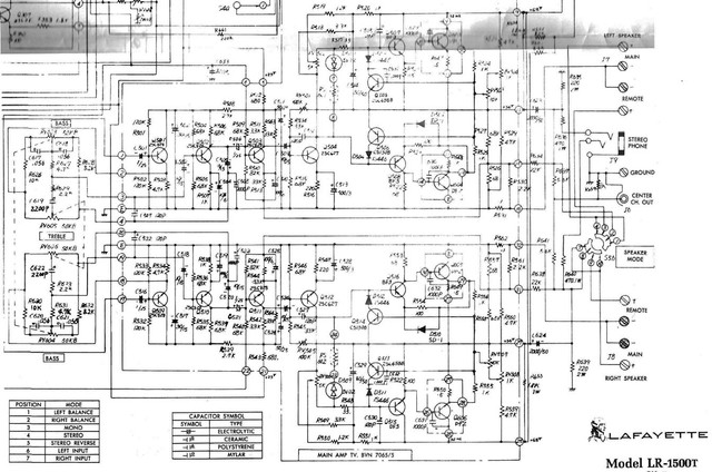 LR 1500 T schematic