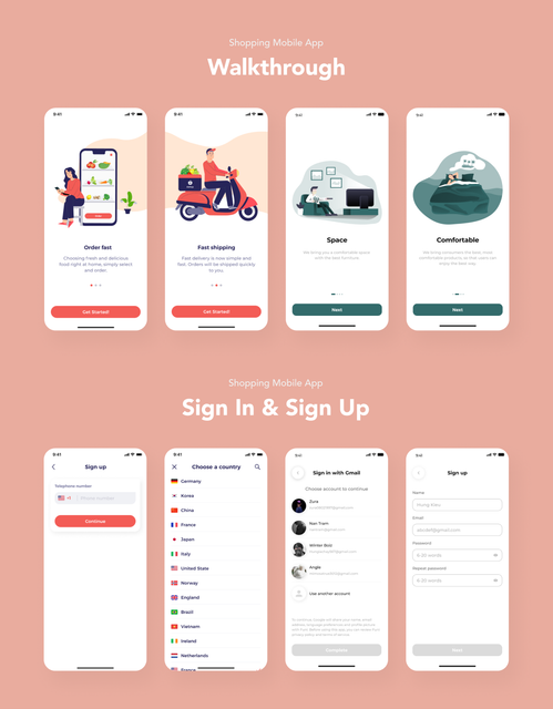 Ashop - Shopping Mobile App