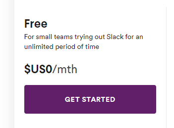 Slack Pricing