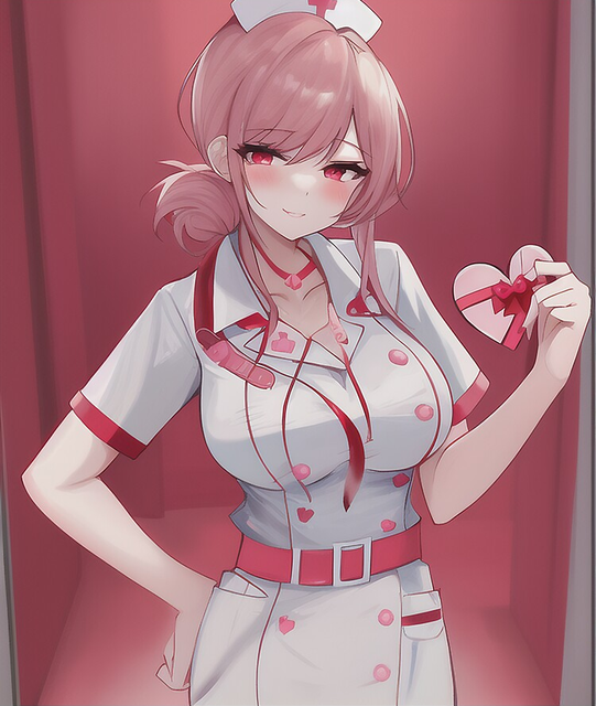pink-haired-nurse