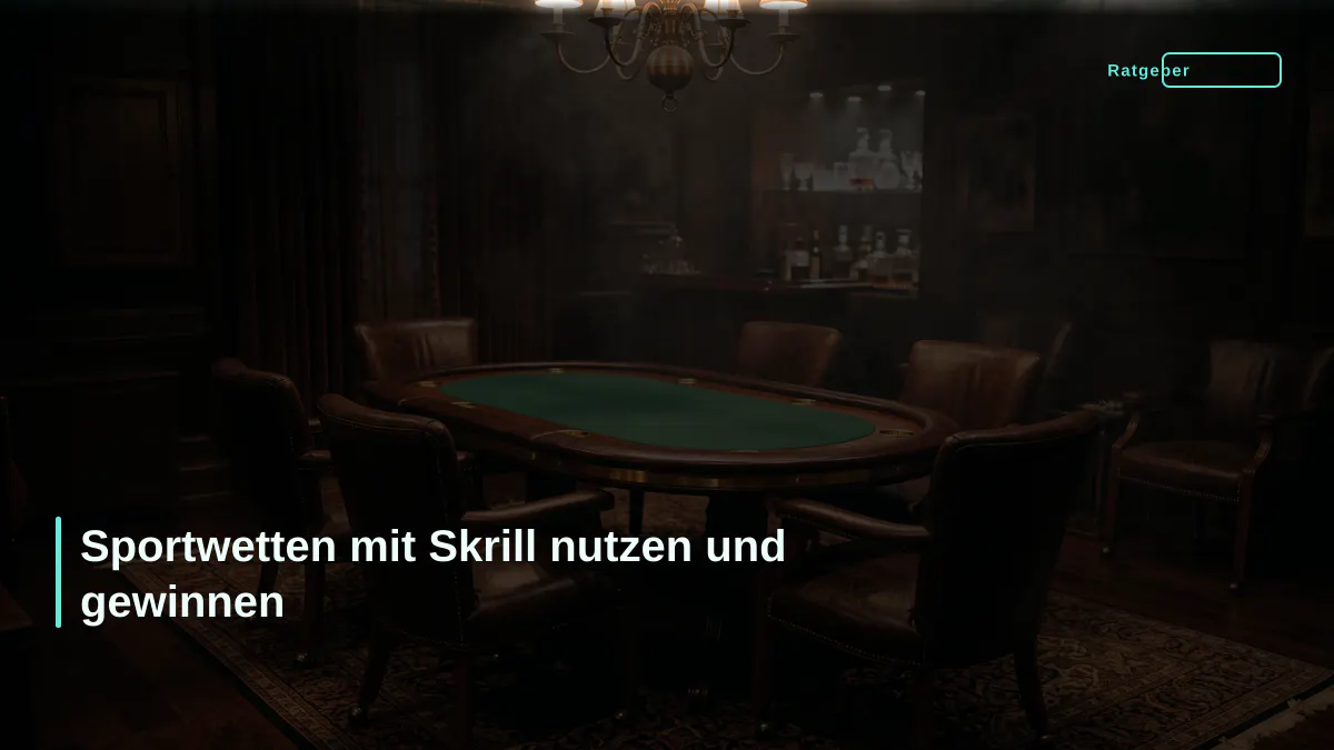 Sportwetten mit Skrill nutzen und gewinnen