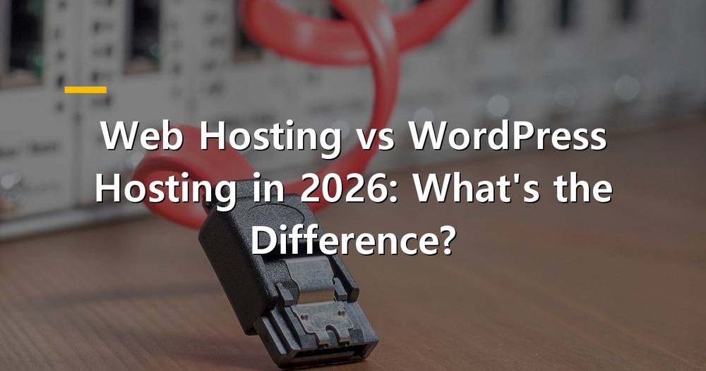 Web Hosting vs WordPress Hosting