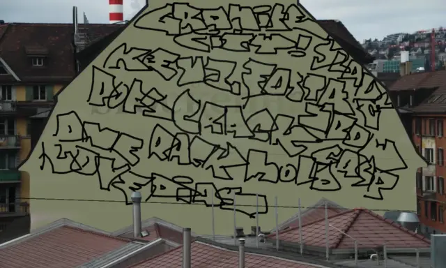 Graffiti artwork by eyza