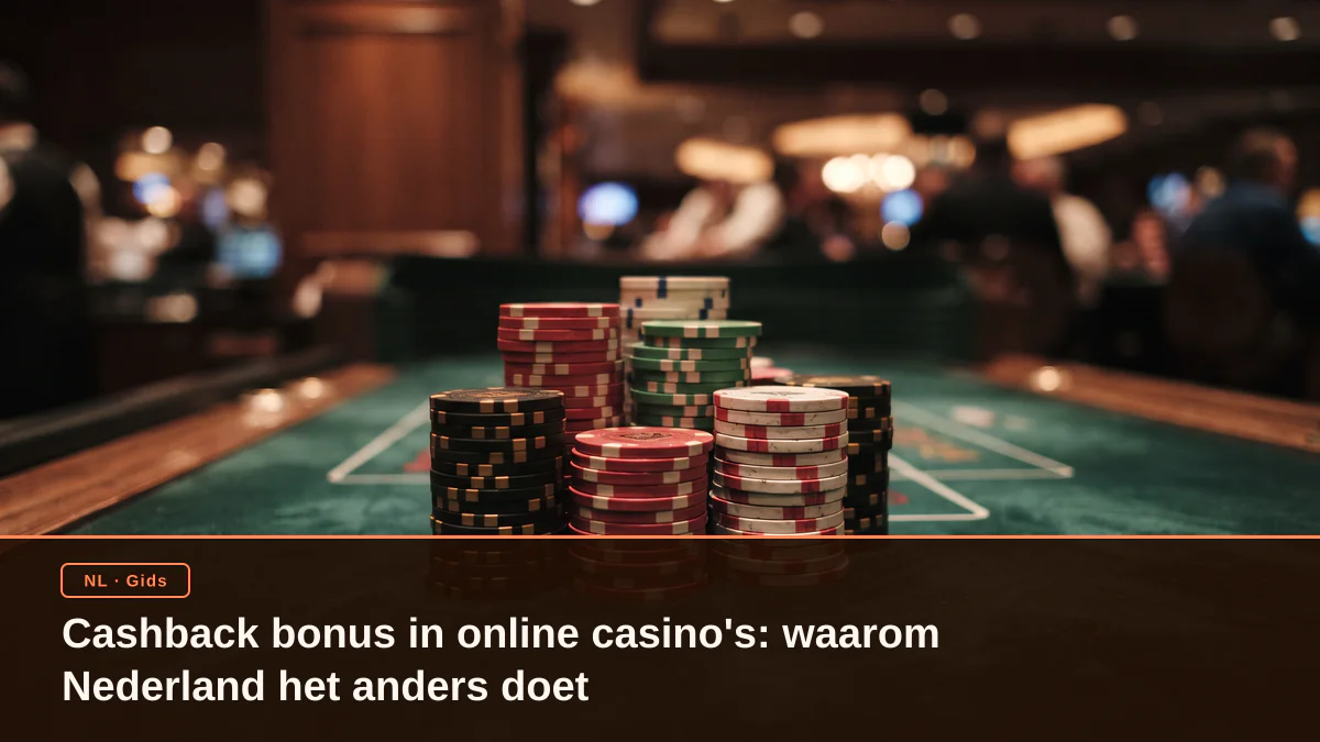 Cashback bonus in online casino's: waarom Nederland het anders doet