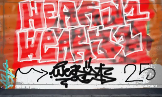 Graffiti artwork by DECAY