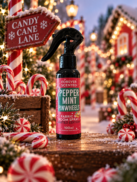 Peppermint Pinwheels Christmas Room Spray