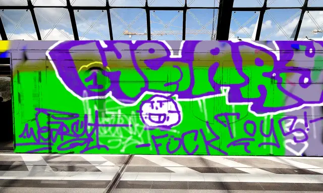 Graffiti artwork by DECAY