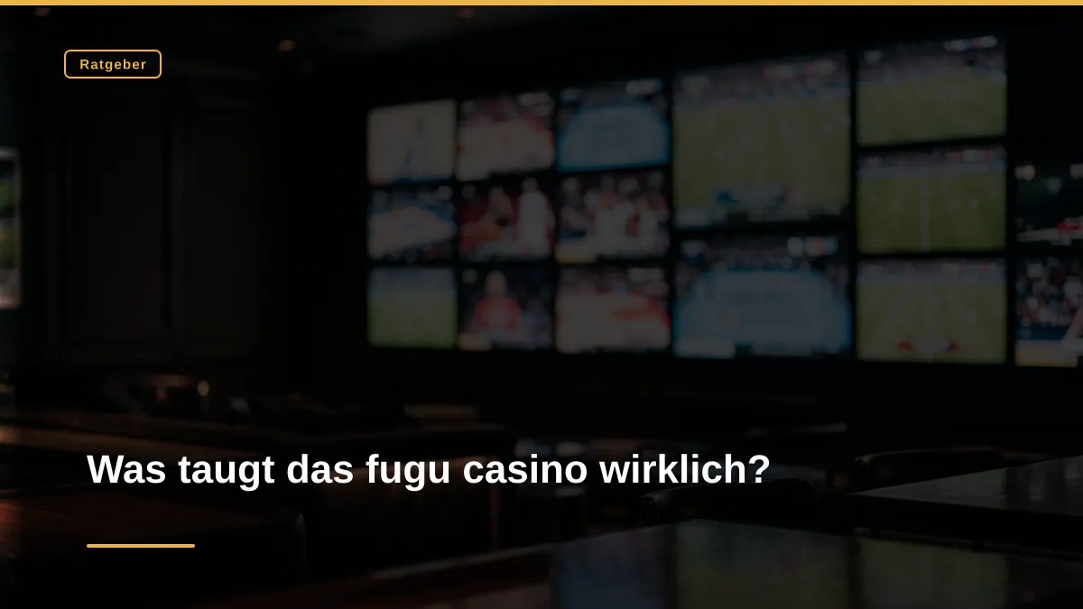 Was taugt das fugu casino wirklich?