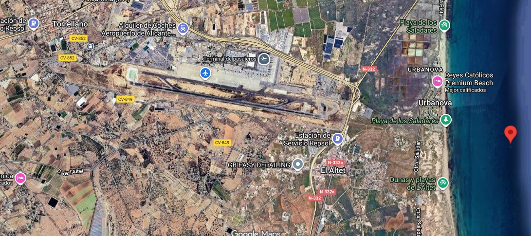 AIRTUS llegando Alicante, España - Foro General de Google Earth