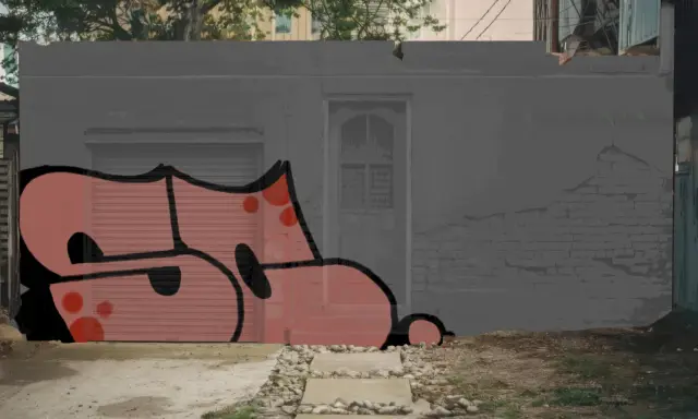 Graffiti artwork by 3OPK