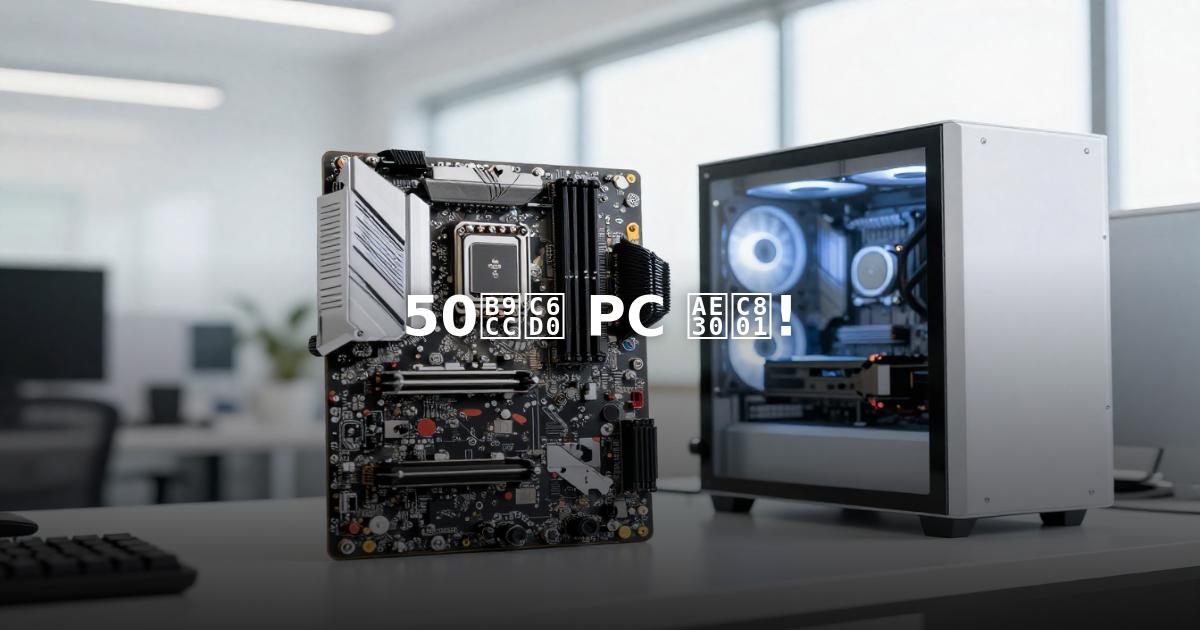 50만원 PC 기적!