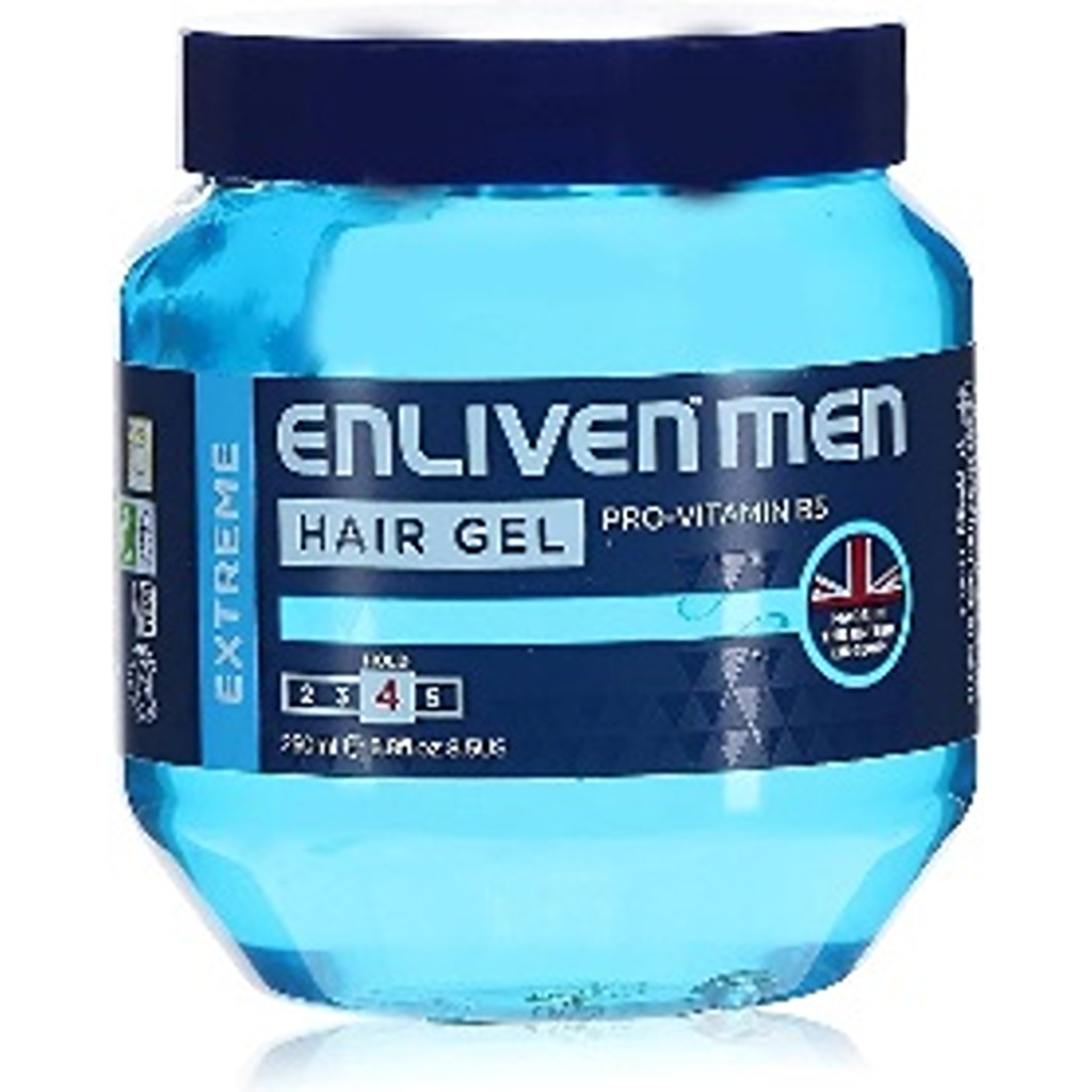 Extreme Hold (blue) Hair Gel Enliven
