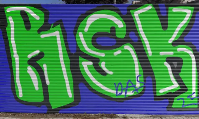 Graffiti artwork by rsk