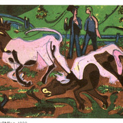 Коровы весной 1933