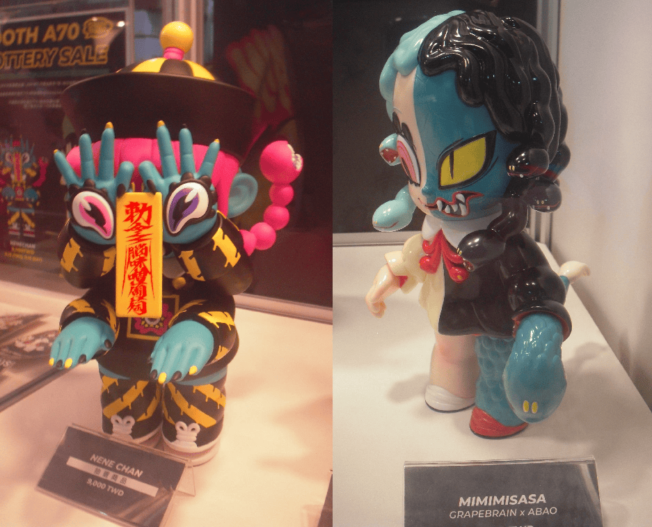 Jiangshi girl and Medusa by Grape Brain.