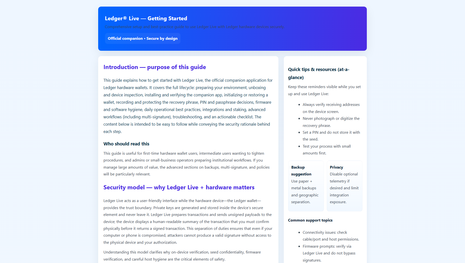 Stored capture of welcome-ledgerlive-helps.pages.dev