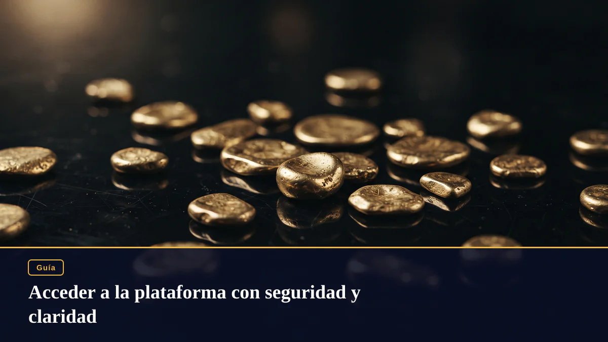 Acceder a la plataforma con seguridad y claridad