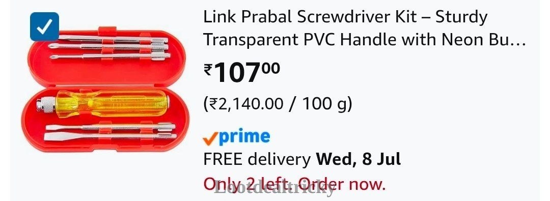 107 Amzn To – Great Loot Offer @ ₹107