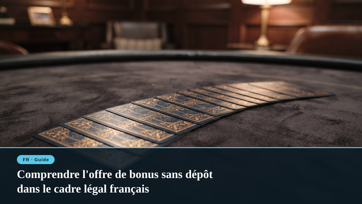 Comprendre l'offre de bonus sans dépôt dans le cadre légal français Comprendre l'offre de bonus sans dépôt dans le cadre légal français