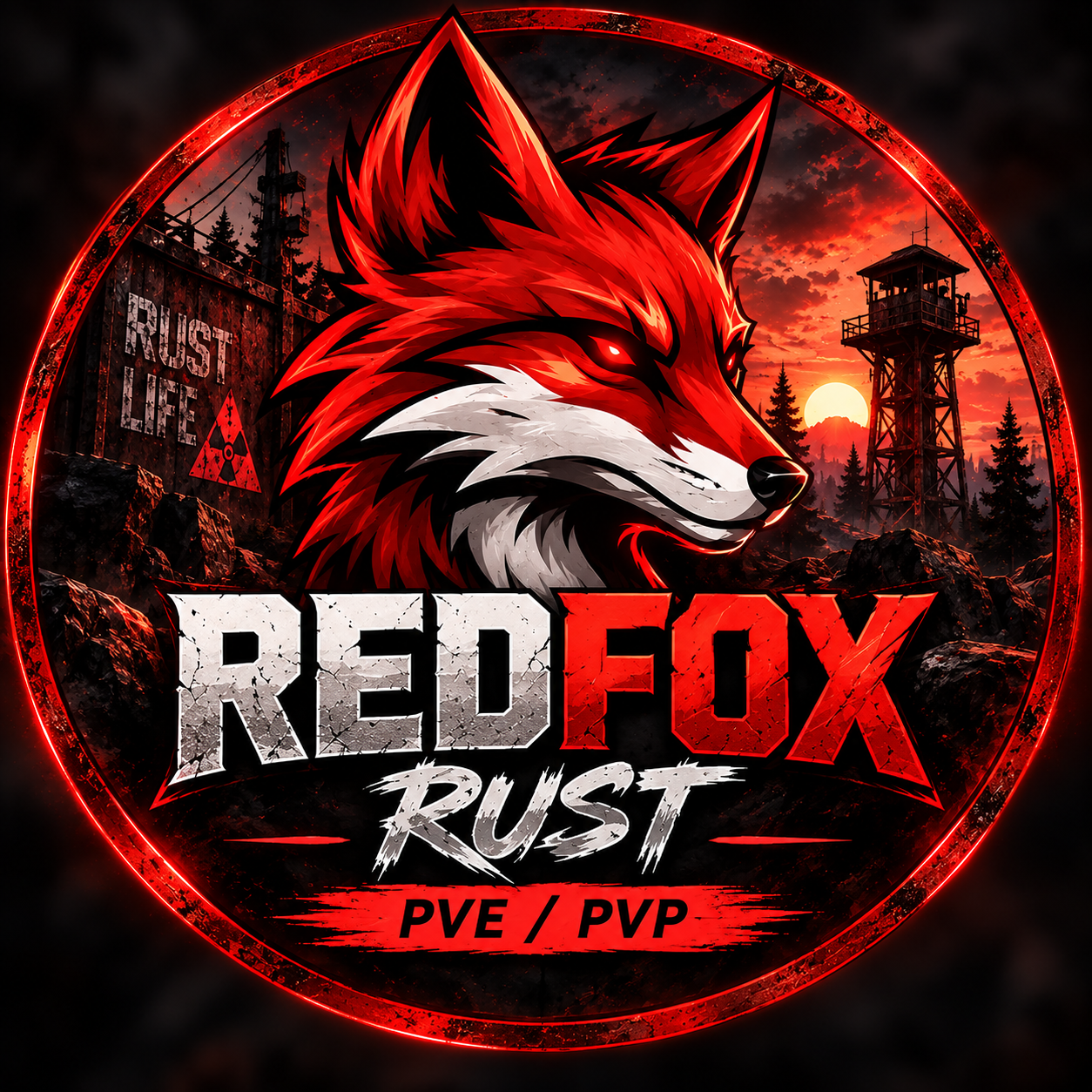 RedFoxRust | PVE/PvP | UA logo