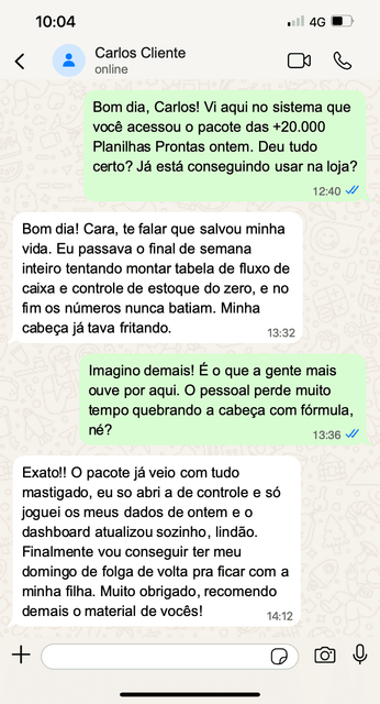 Depoimento WhatsApp 1