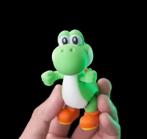 Yoshi — modelo 3D da Central do Empreendedor 3D