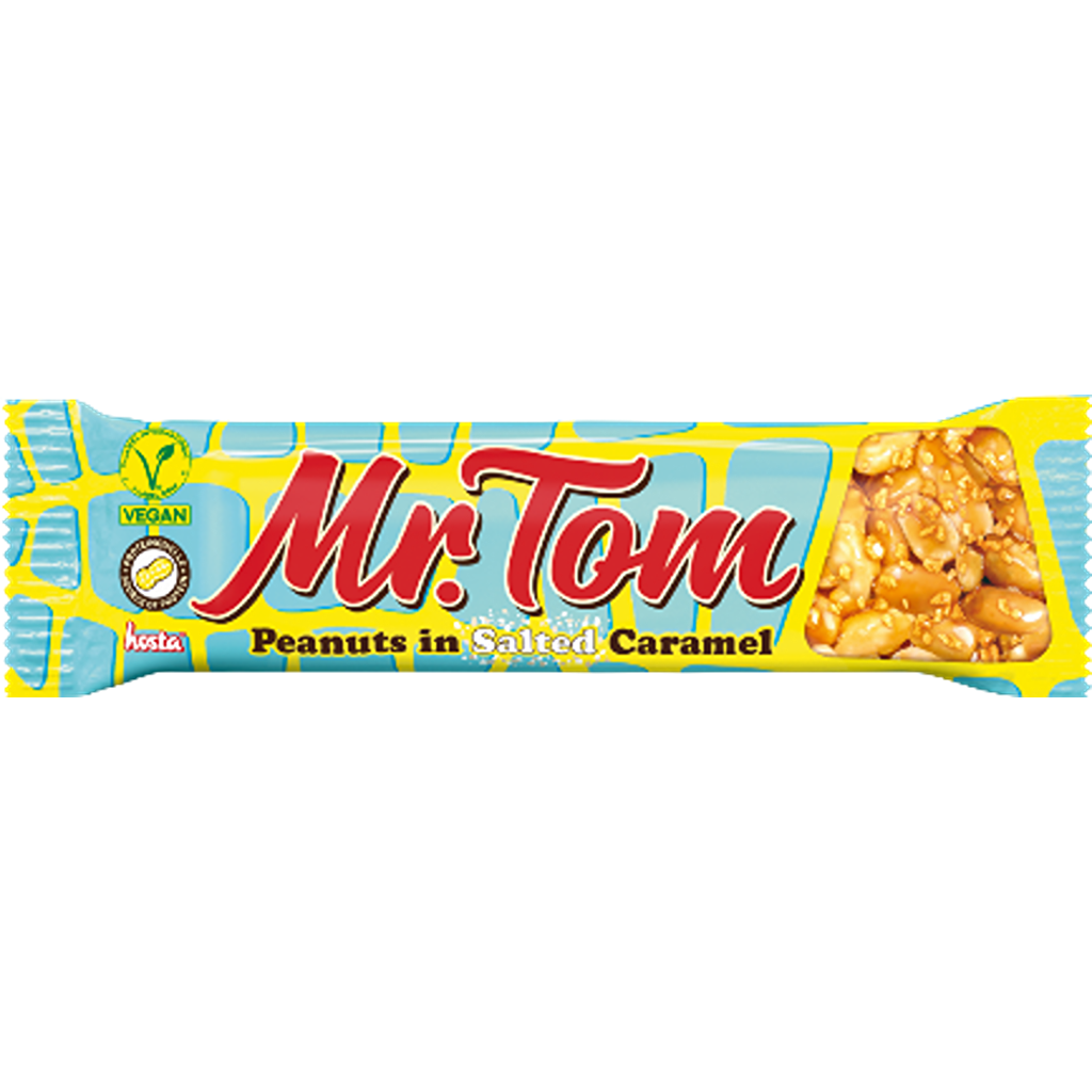 Peanuts in Salted Caramel Bar Mr Tom
