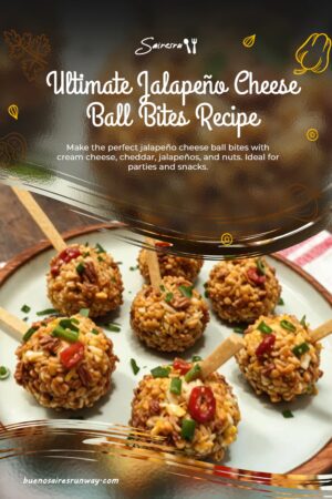 Ultimate Jalapeño Cheese Ball Bites Recipe