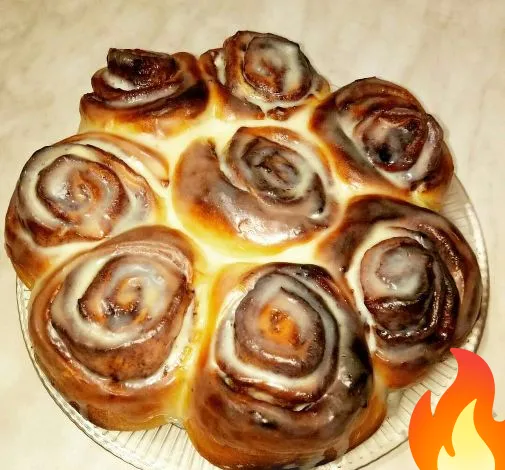 Постер Булочки "Синнабон" с корицей