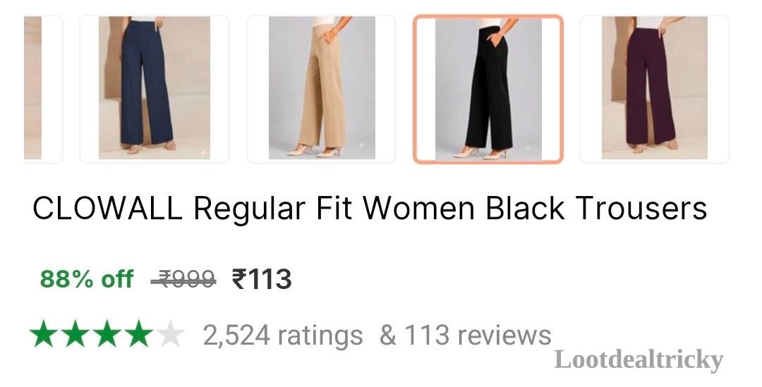 Regular Fit Women Offer Image