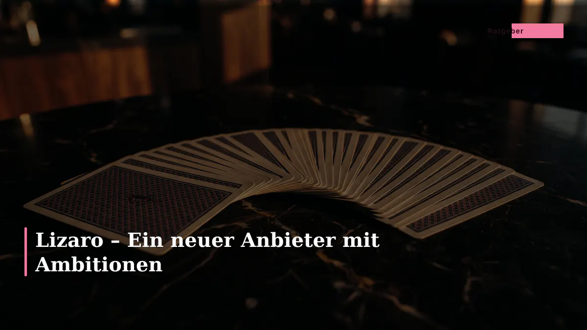Lizaro – Ein neuer Anbieter mit Ambitionen